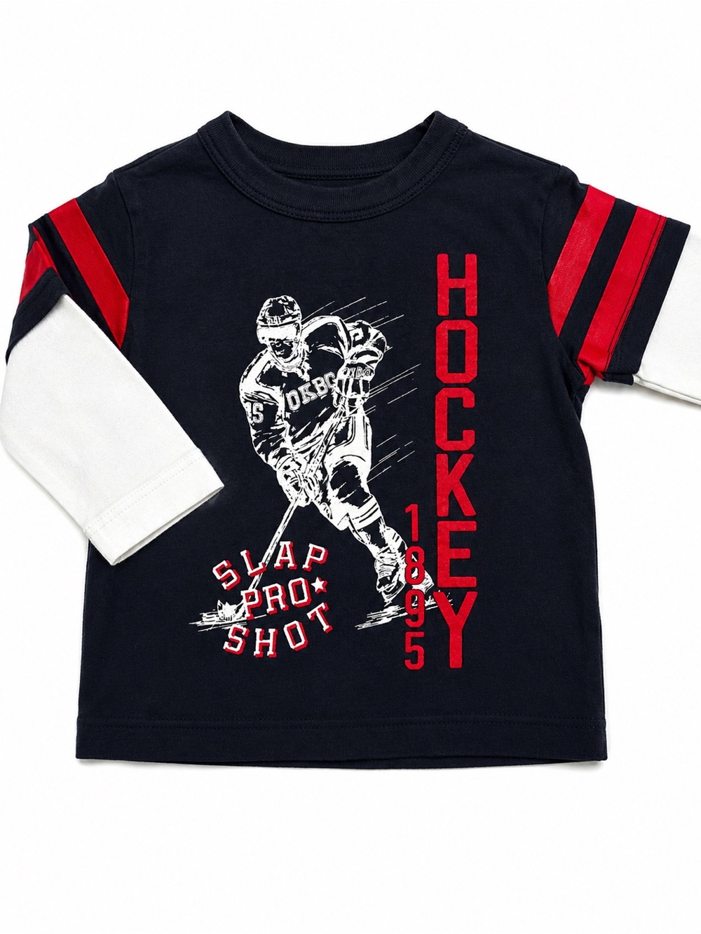 OshKosh B'gosh “Hockey” long Sleeve Tee